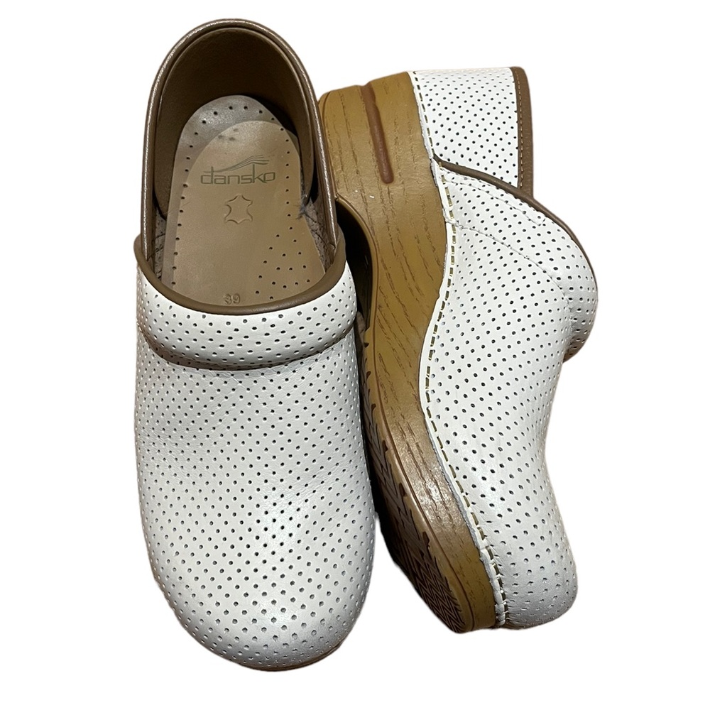 Dansko Perfed Pro Ivory Full Grain 40 - 9.5/10